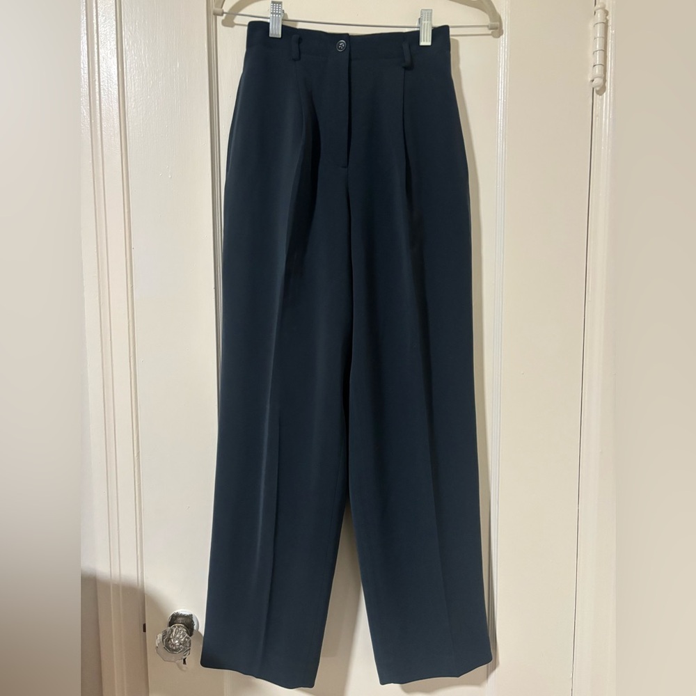 Caslon Blue Cropped Trousers